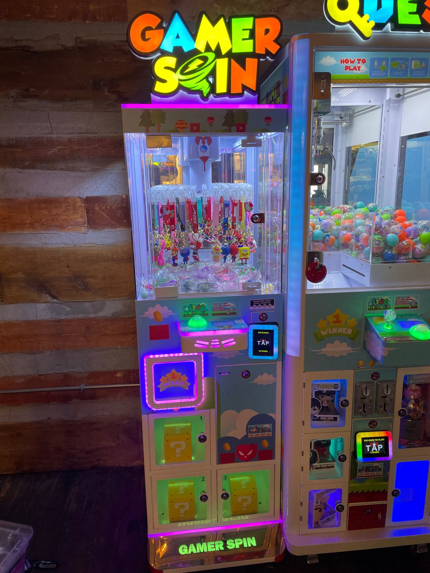 Gamer Spin Clip Game