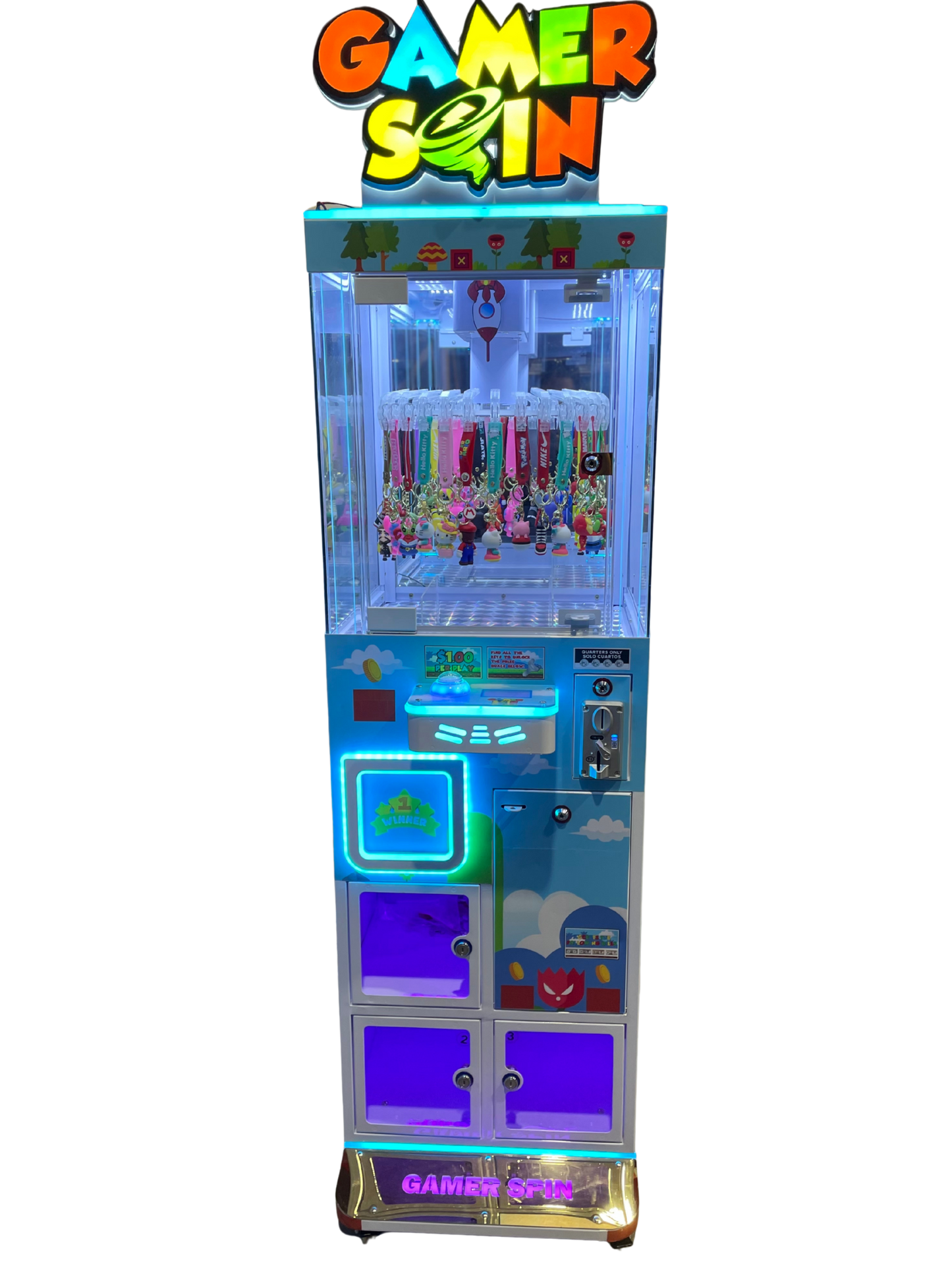 Gamer Spin Clip Game