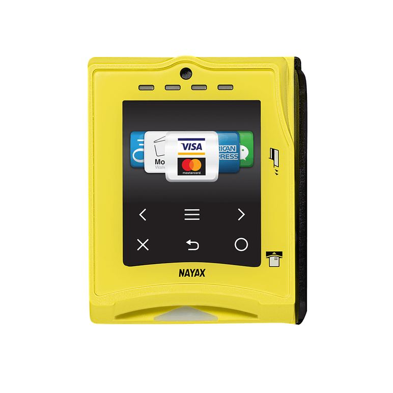 Pulse Nayax VPOS Touch Cashless Credit Card Reader-Yellow