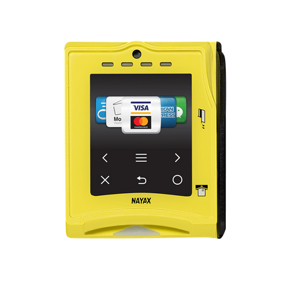 Pulse Nayax VPOS Touch Cashless Credit Card Reader-Yellow
