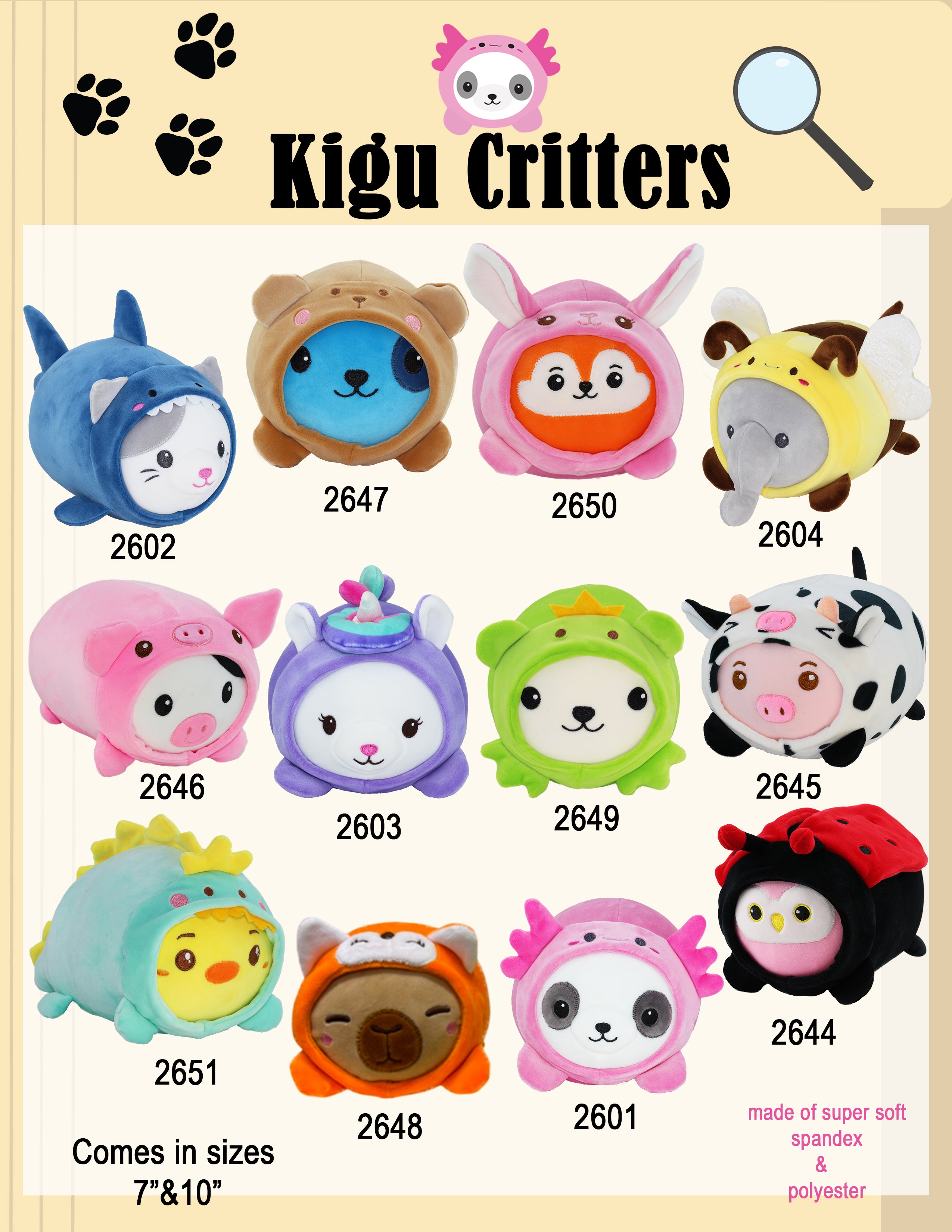 Medium Size (7-8 inch) Premium Plush (200 Count) (Free Shipping)