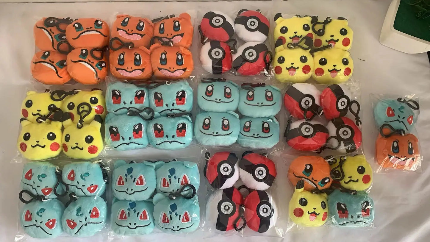 Battle Creature Plush Clips